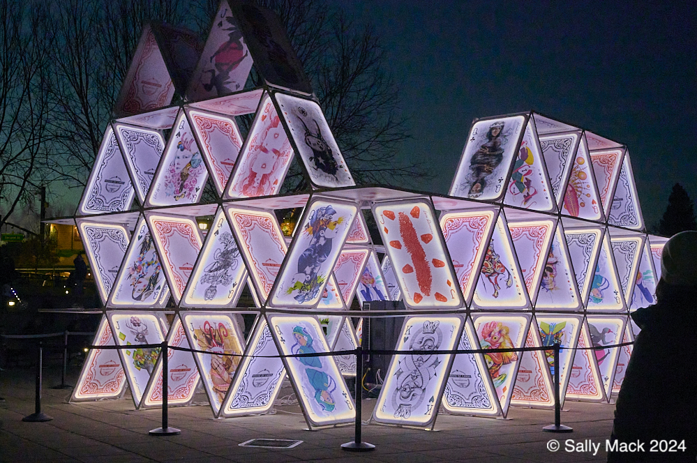 House of Cards, Napa Lighted Art Festival, Napa CA 01741 (2024)